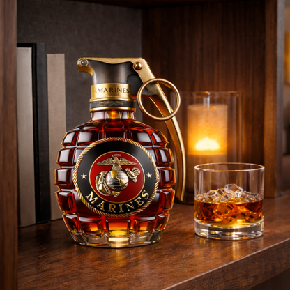Grenade Edition - Whisky Decanter