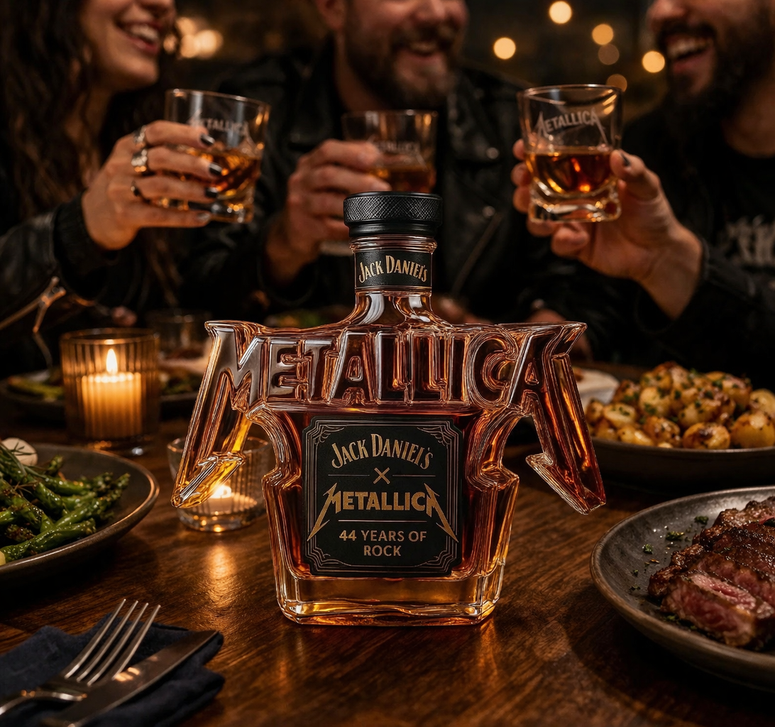Whisky Bottle - Metallica Rock Edition