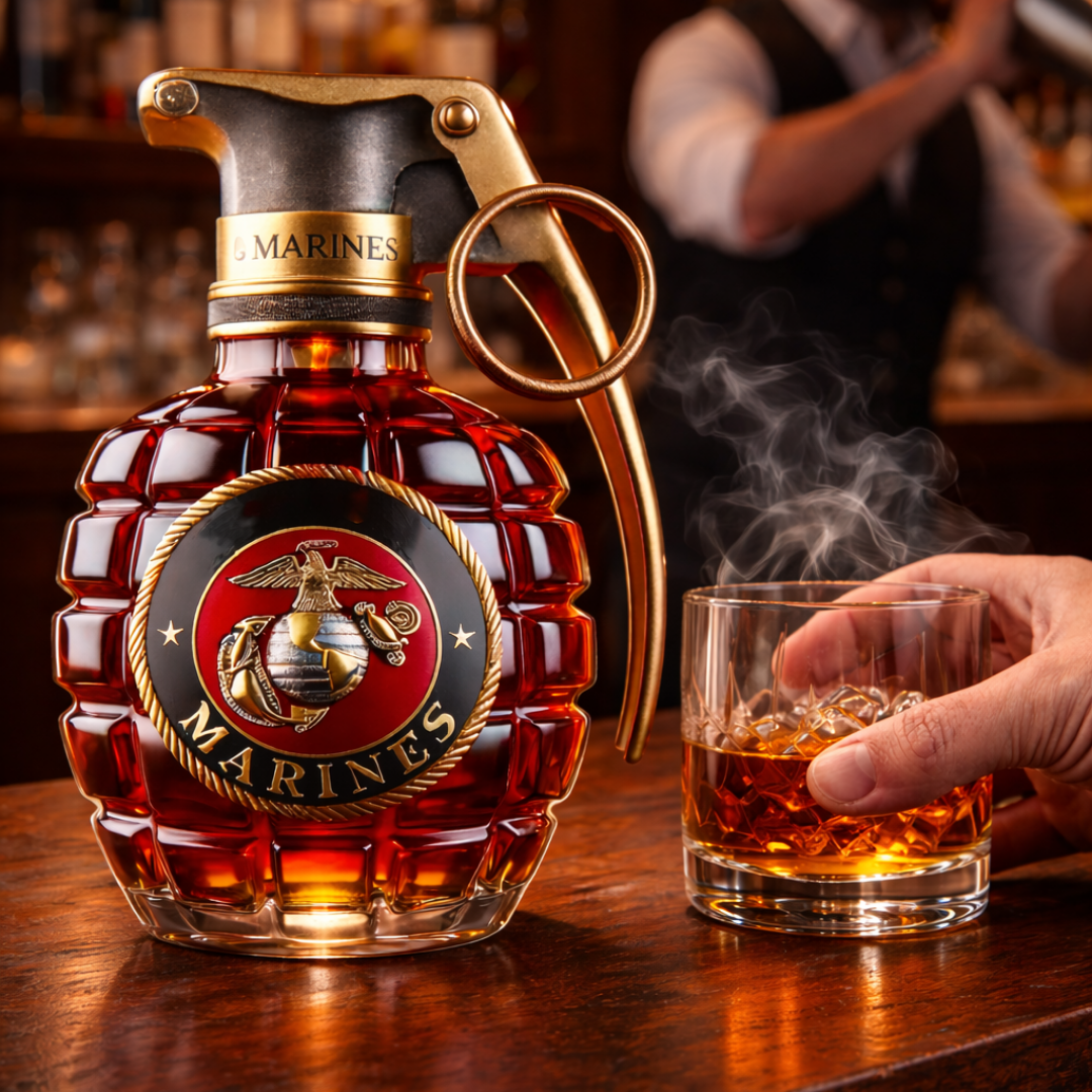 Grenade Edition - Whisky Decanter